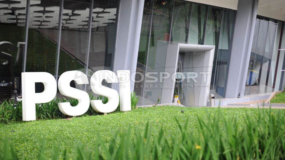 Logo PSSI. Copyright: © Ratno Prasetyo/INDOSPORT